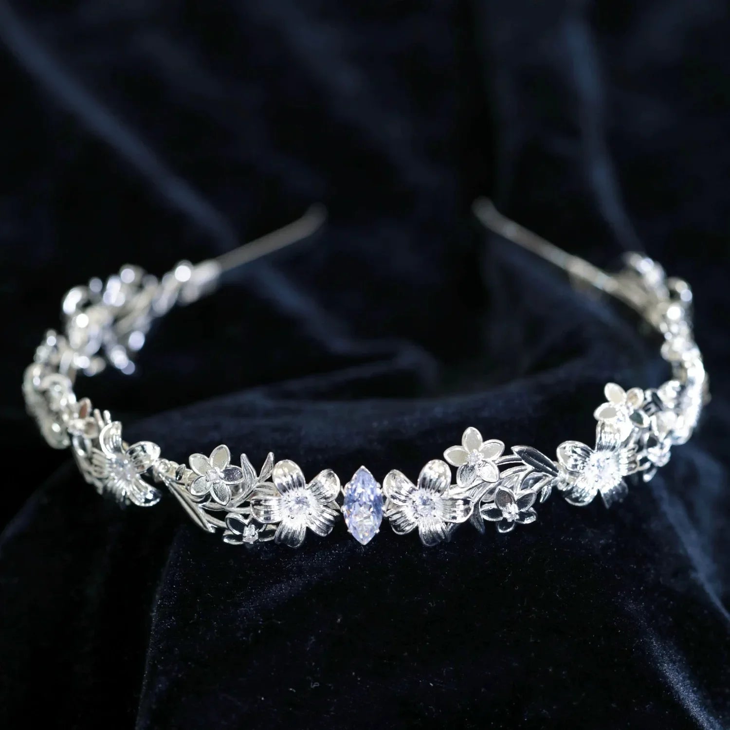 Wedding Hair Accessories Leaf Pearl Headband Gold Color Baroque Vintage Hairband For Bride Women Headpieces Crown Bridal Jewelry i