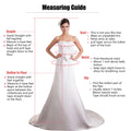 Simple Wedding Dress For Women Off-Shoulder Muslim With Flowers A-Line Pure Plain Satin Vestidos New White Split Bridal Gown