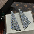 Luxury Zircon Wedding Earrings Cubic Zirconia Bridal Water Drop Earring For Bride Accessories Women Evening Party Dress Jewelry