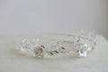Bridal Hair Jewelry Flower Leaf Headband Hairband Silver Color Headpiece For Brides Women Headdress Headwear Wedding Accessories