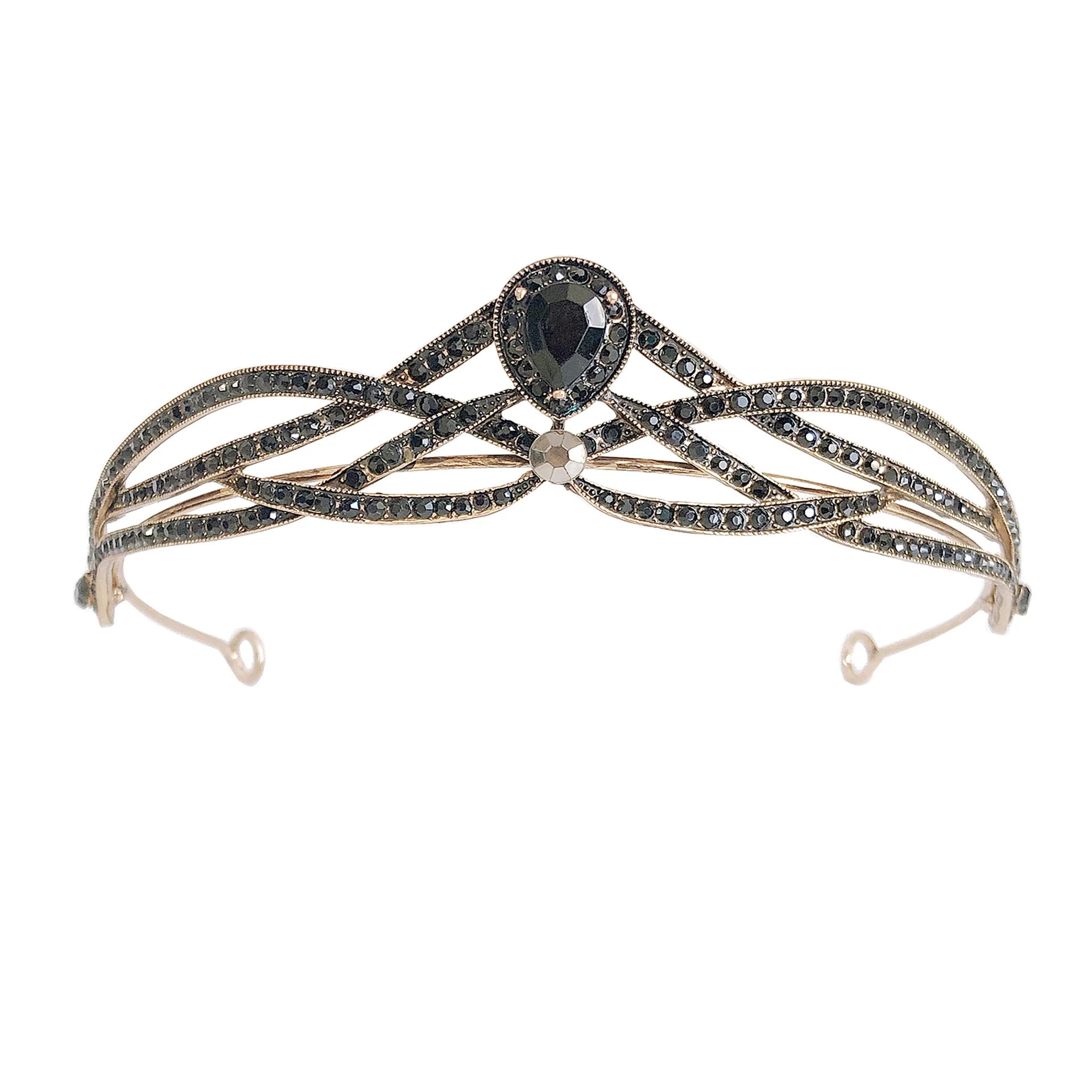 Vintage Crown For Women Girl Princess Queen Bridal Tiara And Crown For Wedding Bride Headdress Party Prom Hair Jewelry Headpiece as picture 1