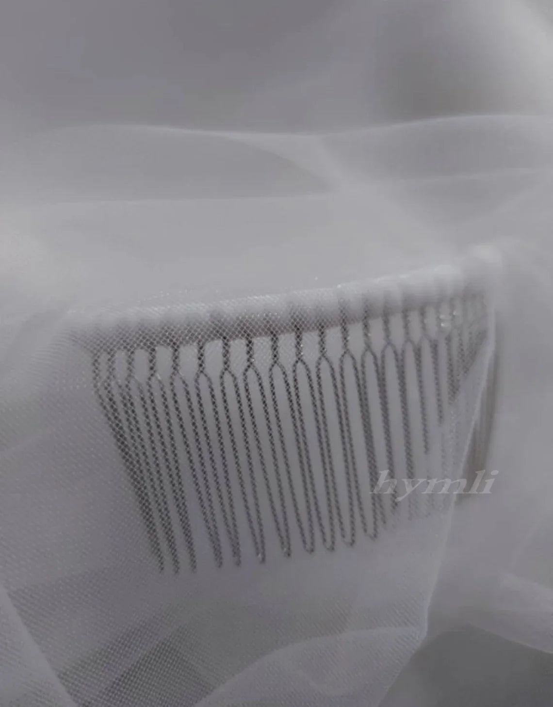 Simple Bridal Veil Mantilla Lace Veil 1 Layer Wedding Veil Drop Veil