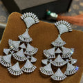 High Quality CZ AAA Zircon Bridal Earrings Cubic Zirconia Wedding Earring For Women Bride Accessories Dinner Party Dress Jewelry a