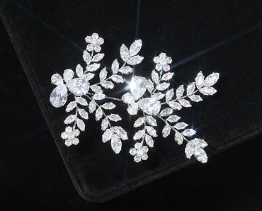 Zirconia Rhinestones Headband Hairband For Brides Women Crystal Headpieces Headdress Bridal Jewelry Wedding Hair Accessories a