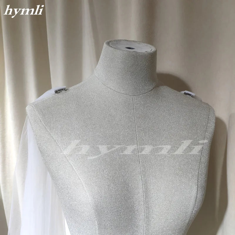 Bridal Cape Veil, Wedding Cape, Tulle Cape Veil, Shoulder Veil