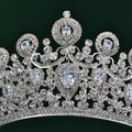 Bridal Hair Jewelry Crystal Zircon Tiaras and Crowns Rhinestones Headband Brides Women Prom Pageant Diadem Wedding Accessories
