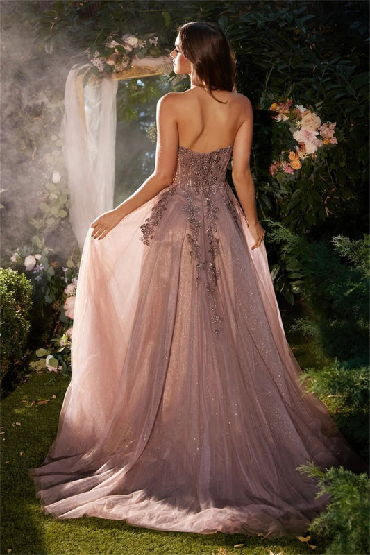 Halter Neck فساتين السهرة  Lace Embroidery Tulle Vestidos De Noche Elegant Sleeveless Illusion Side Split Prom Dresses