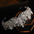 Wedding Hair Accessories Crystal Zirconia Tiaras and Crowns Gift Diadem For Women Brides Princess Queen Headband Bridal Jewelry