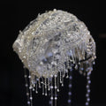 Flower Lace Headbands Hairbands Pearl Rhinestones Headpieces Headwear For Brides Women Bridal Jewelry Wedding Hair Accessories