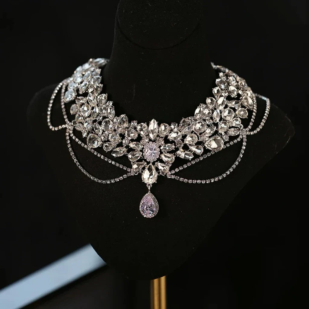 Crystal Tiaras and Crowns Rhinestones Zirconia Diadem For Brides Princess Queen Headband Wedding Accessories Bridal Hair Jewelry c