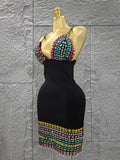 Top Quality Women Sleeveless Sexy V-Neck Shinning Crystal Bodycon Mini Bandage Dress Celebrate Nightclub Party Outfit Vestido