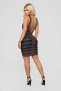 Women Sleeveless Sexy Square Collar Foil Bodycon Bandage Mini Dress Nightclub Bar Party Celebrate Dress