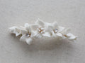 Wedding Accessories Porcelain Flower Hair Pin Clip Women Girl Hairpin For Brides Gold Silver Color Head Piece Bridal Jewelry gold color H