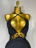 High Quality Women Sexy Backless Bodycon Bandage Dress Nightclub Party Evening Dress Luxury Birthday Cut Out Black Dresses