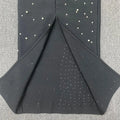 2024 Sexy Women's Light Luxury Pearl Design Bandage Dress with Diagonal Collar One Shoulder Long Sleeve Bodycon Christmas Dress