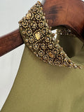 New Spring Women Sexy Beading Tank Tops High Split Bodycon Long Skirts Set Elegant Evening Party Birthday Dress Vestido