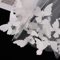Butterfly Pearl Bridal Veil Lace Wedding Veils For Evening Dinner Party Dress Women Girl Gift Hair Accessories Brides Jewelry