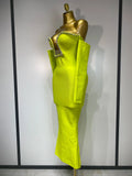 WomenSexy Off Shoulder Luxury Diamonds Long Bodycon Bandage Dress Celebrity Elegant Prom Gown Birthday Club Cocktail Dress