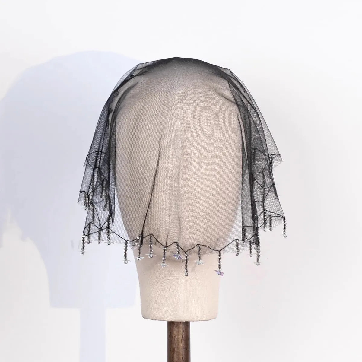 Short Black Bridal Veil White Lace Wedding Veils For Evening Dinner Party Dress Women Gift Hair Accessories Brides Jewelry b