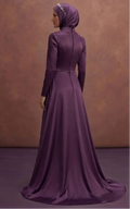 Satin Muslim Prom Dresses – Sleek & Shiny Modest Styles