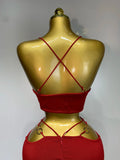 Women Sleeveless Sexy Halter Hollow Out Black Red Bodycon Long Bandage Dress Celebate Elegant Luxury Birthday Club Dress
