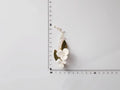 Wedding Accessories Vintage Gold Color Hair Clip Pin Pearl Hairpin For Brides Leaf Porcelain flower Head Piece Bridal Jewelry b