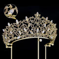 Crystal Crowns For Queen Princess Bridal Tiara Crown For Wedding Hair Accessories Women Crown for Pageant Bride Prom Headpieces