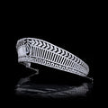 Wedding Hair Accessories CZ Zirconia Tiaras and Crowns Zircon Princess Queen Headpieces For Bride Leaf Heabband Bridal Jewelry