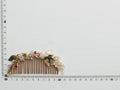 Vintage Gold Color Hair Comb Pin Flower Leaf Hairpin For Brides Bridesmaids Headpieces Wedding Accessories Bridal Hair Jewelry a