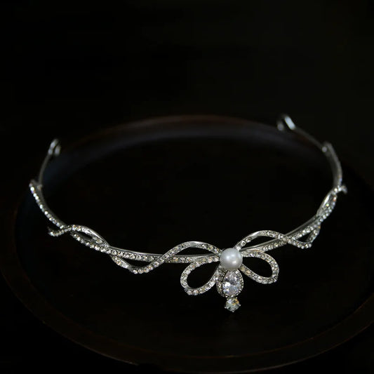 Small Tiara Crown For Wedding Bride Headpiece Crystal Princess Crowns For Women Girl 15 Years Prom Hair Jewelry Bride Headbands