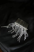 Wedding Accessories Crystal Rhinestones Hairpin Silver Color Hair Comb Pin For Bride Bridesmaids Women Head Piece Bridal Jewelry a
