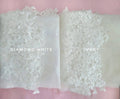 1 Tier Lace Applique Wedding Veil Cathedral Length Bridal Veil