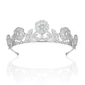 Zircon Zirconia Tiaras and Crowns CZ Princess Queen Diadem Brides Party Dress Headbands Bridal Jewelry Wedding Hair Accessories