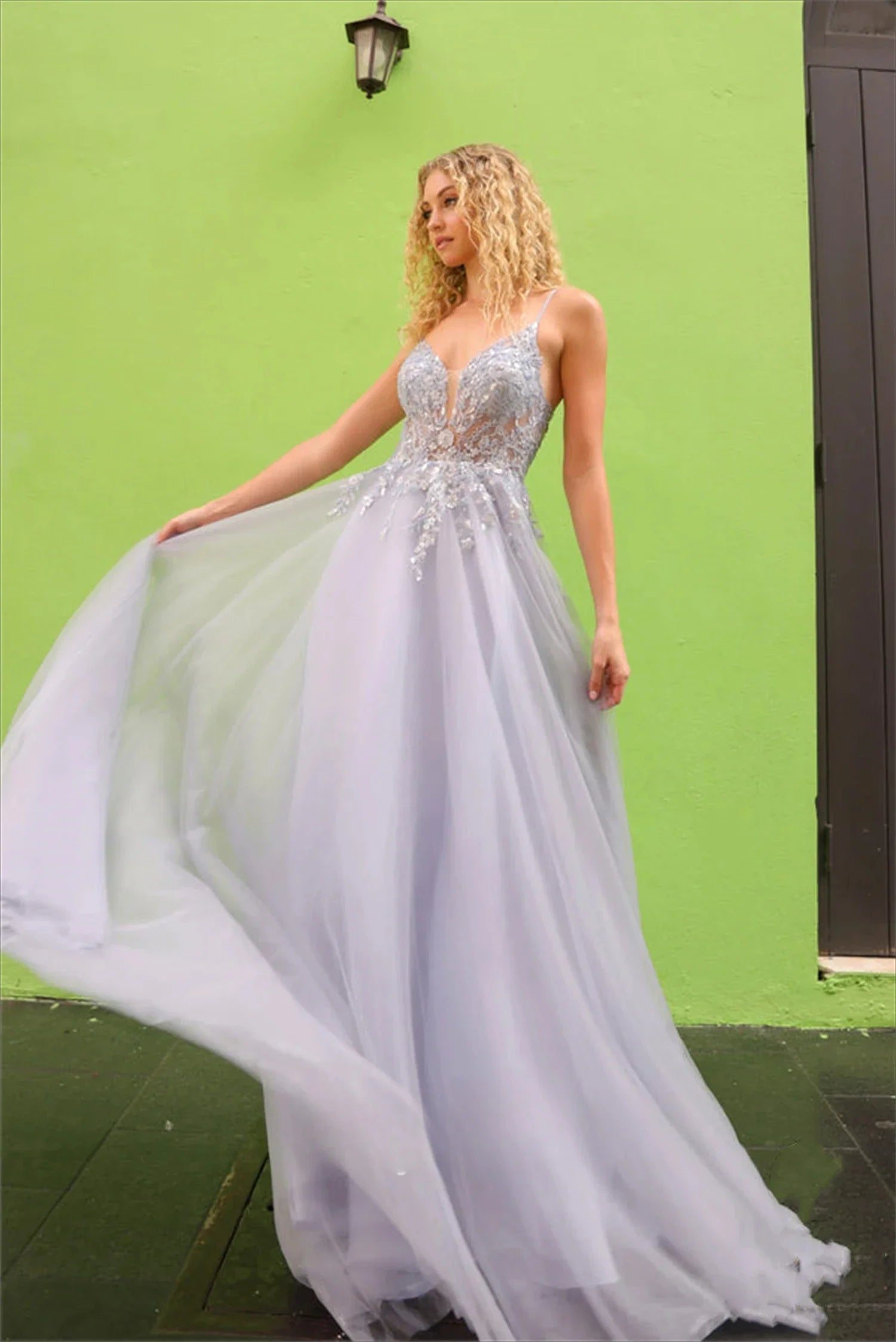 Prom Party Cocktail Evening Dresses Ball Gowns Elegant Gown Simple and Elegant Formal Dress for Women New in Dresses Customized SKY BLUE