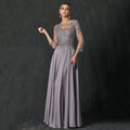 Chiffon Mom Dresses 2024 Party Gowns Elegant A Line Lace Wedding Gowns Folds New Arrival Bridal Gowns Prom Dresses