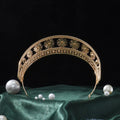 Baroque Queen Crown For Women Bridal Tiaras Crowns For Birthday Party 16 Years Diadem Wedding Hair Jewelry Headpiece Accessories