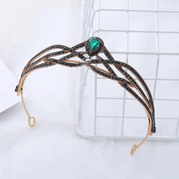 Vintage Crown For Women Girl Princess Queen Bridal Tiara And Crown For Wedding Bride Headdress Party Prom Hair Jewelry Headpiece