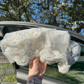 Short Bridal Veil Lace Tulle Wedding Veil in White , Off-white , Ivory