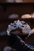 Bridal Hair Jewelry Rhinestones Zirconia Tiaras and Crowns Princess Queen Diadem For Brides Women Headpieces Wedding Accessories