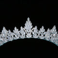 Bridal Hair Jewelry Zirconia Crystal Tiaras Crowns Headband Girl Brides Dinner Party Birthday Gift Headpiece Wedding Accessories
