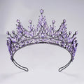Baroque Queen Princess Crowns And Tiaras For Women Crystal Bridal Crown For Wedding Hair Accessories Prom Hair Jewelry Headdress as picture 1