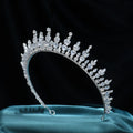 Wedding Hair Accessories AAA Zircon Tiaras and Crowns Zirconia Headpiece For Brides Women Birthday Gifts Headband Bridal Jewelry