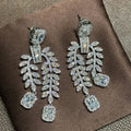 Luxury Zircon Wedding Earrings Cubic Zirconia Bridal Water Drop Earring For Bride Accessories Women Evening Party Dress Jewelry a