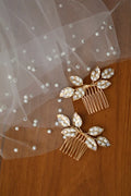 Gold Color Headband Hairband Leaf Headpiece Hairpin Bride Bridesmaids Hair Comb Pin Headdress Bridal Jewelry Wedding Accessories