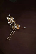 Pearls Head Pieces Vintage Baroque Hair Comb Clip Pin Brides Bridesmaids Gold Color Hairpin Wedding Accessories Bridal Jewelry a