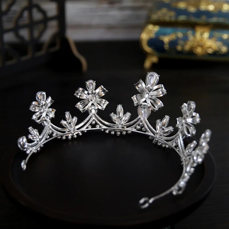 Crystal Crowns For Queen Wedding Hair Accessories Princess Bridal Tiara Crown For Women Pageant 15 Years Party Prom Headdress