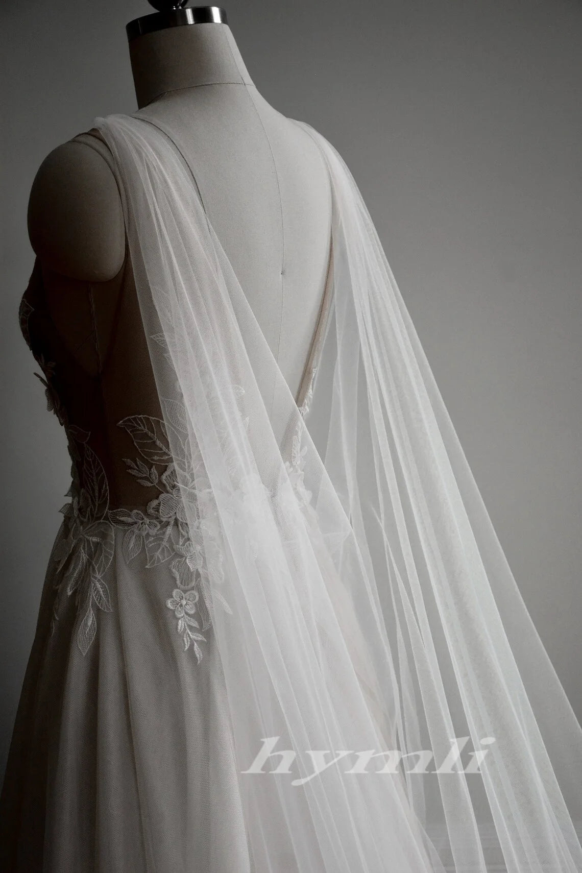 Bridal Cape Veil, Wedding Cape, Tulle Cape Veil, Shoulder Veil
