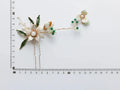 Flower Leaf Hair Pin Clip Imitation Pearl Hairpin For Bride Women Party Gold Color Head Piece Wedding Accessories Bridal Jewelry