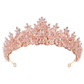 Luxury Princess Crowns For Women Crystal Queen Bridal Tiara Crown For Wedding Bride Headpiece Party Prom Hair Jewelry Diadem as picture 5