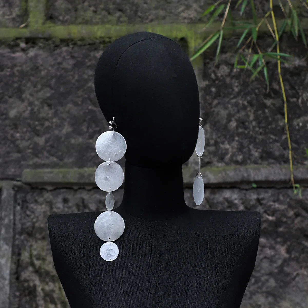 Long Shell Bridal Veil Earrings Lace Wedding Veils For Evening Dinner Party Dress Women Gift Hair Accessories Brides Jewelry 1